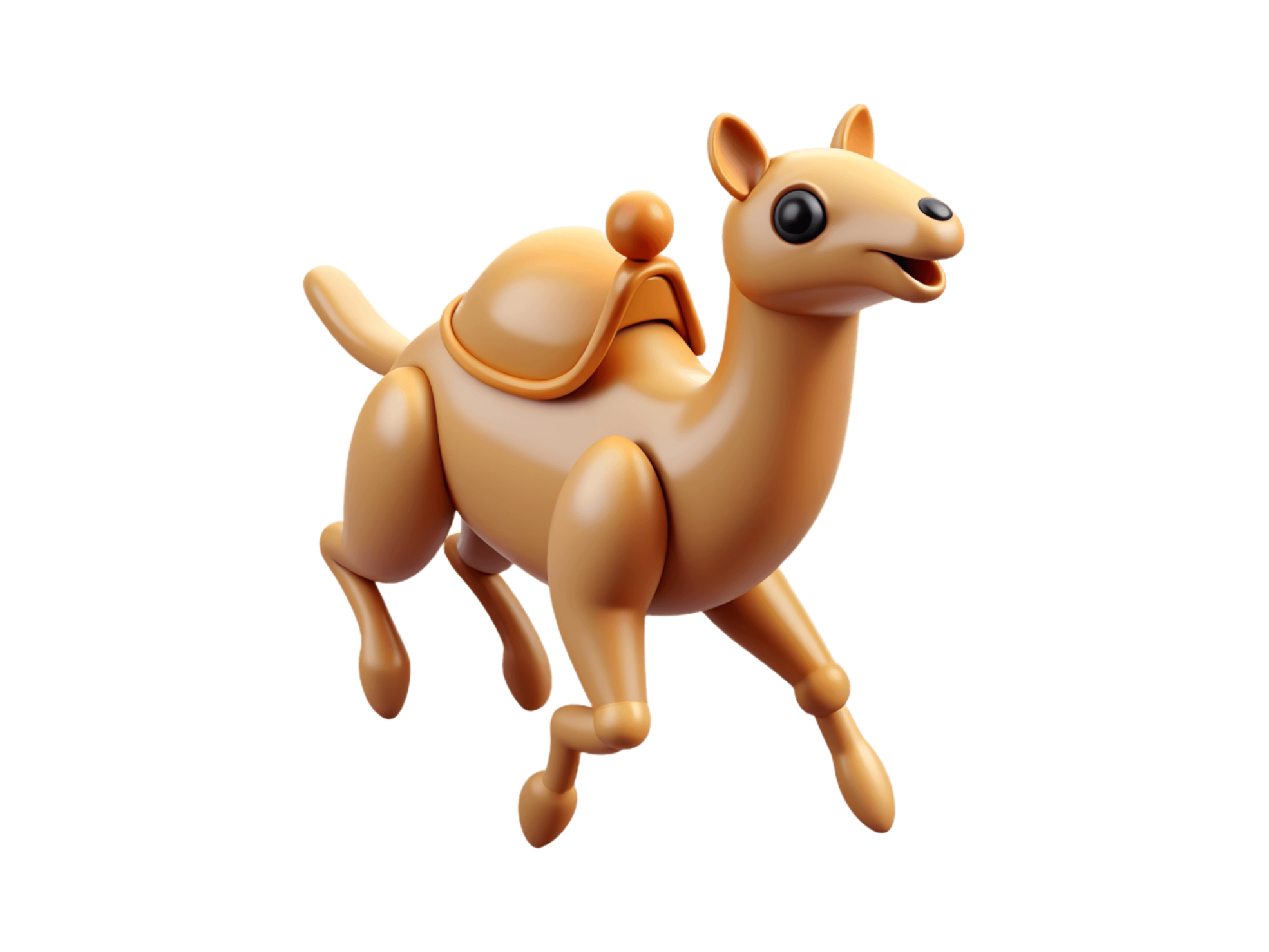Adorable cartoon animal illustration with eye-catching details