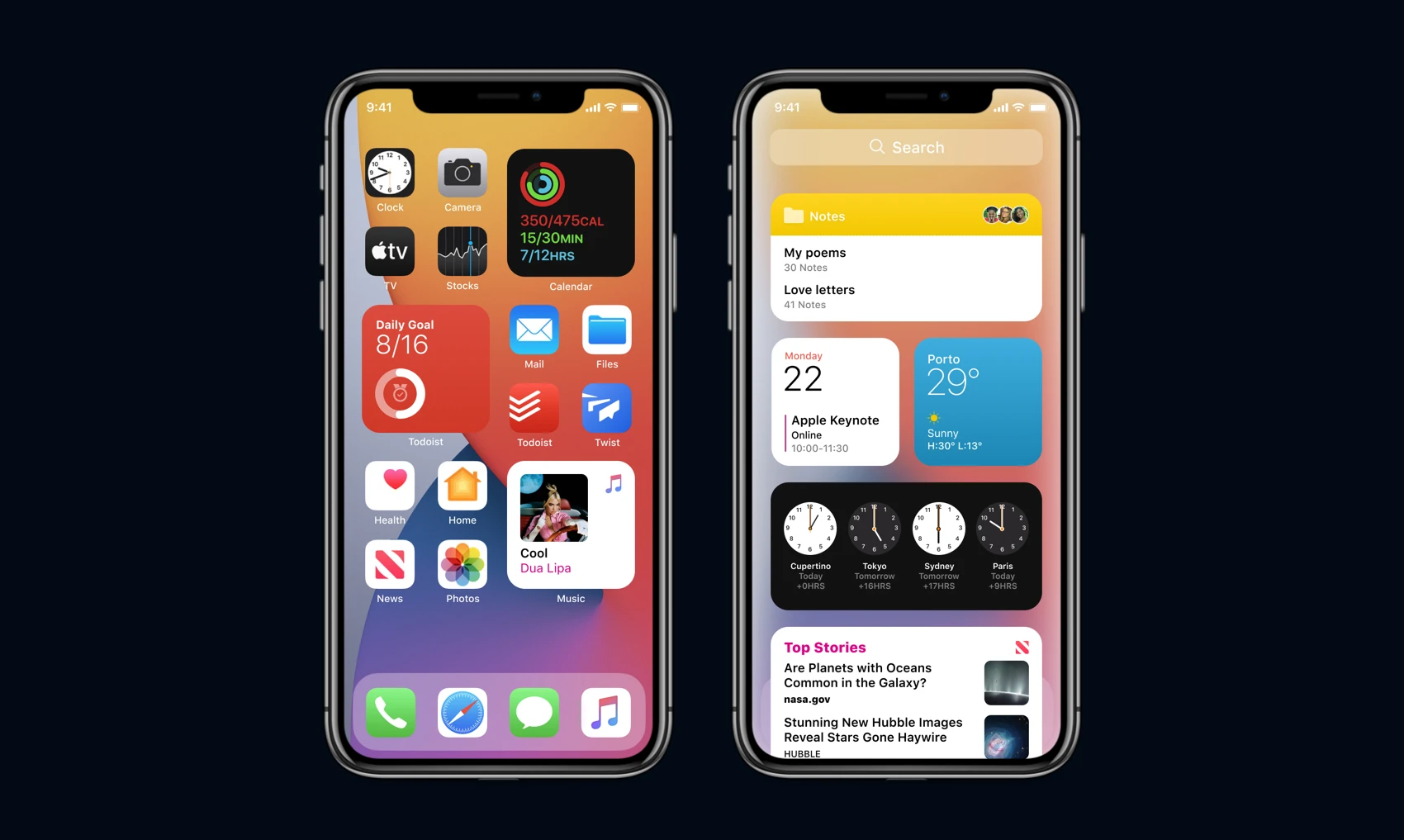Apple Widgets UI Kit Preview 2