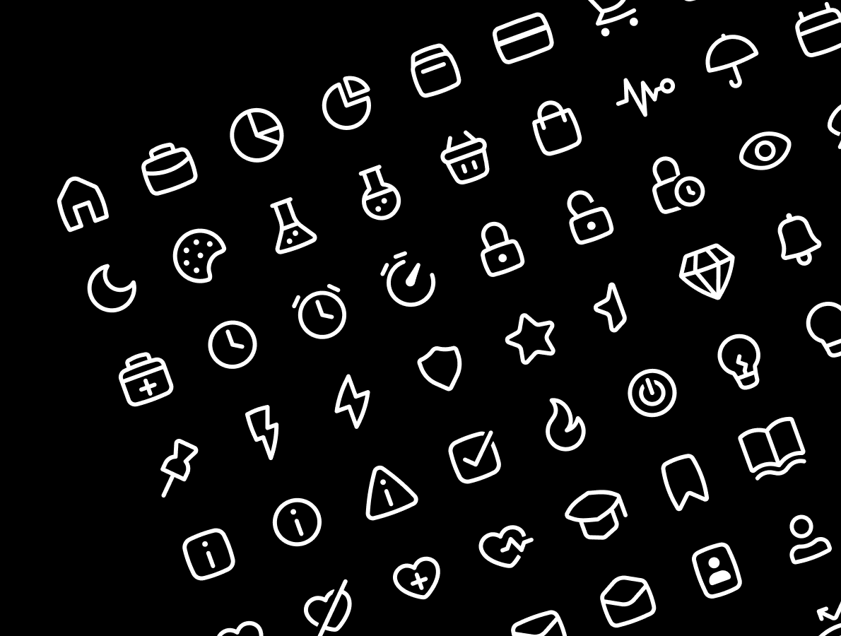 Basil icons displayed on a web interface