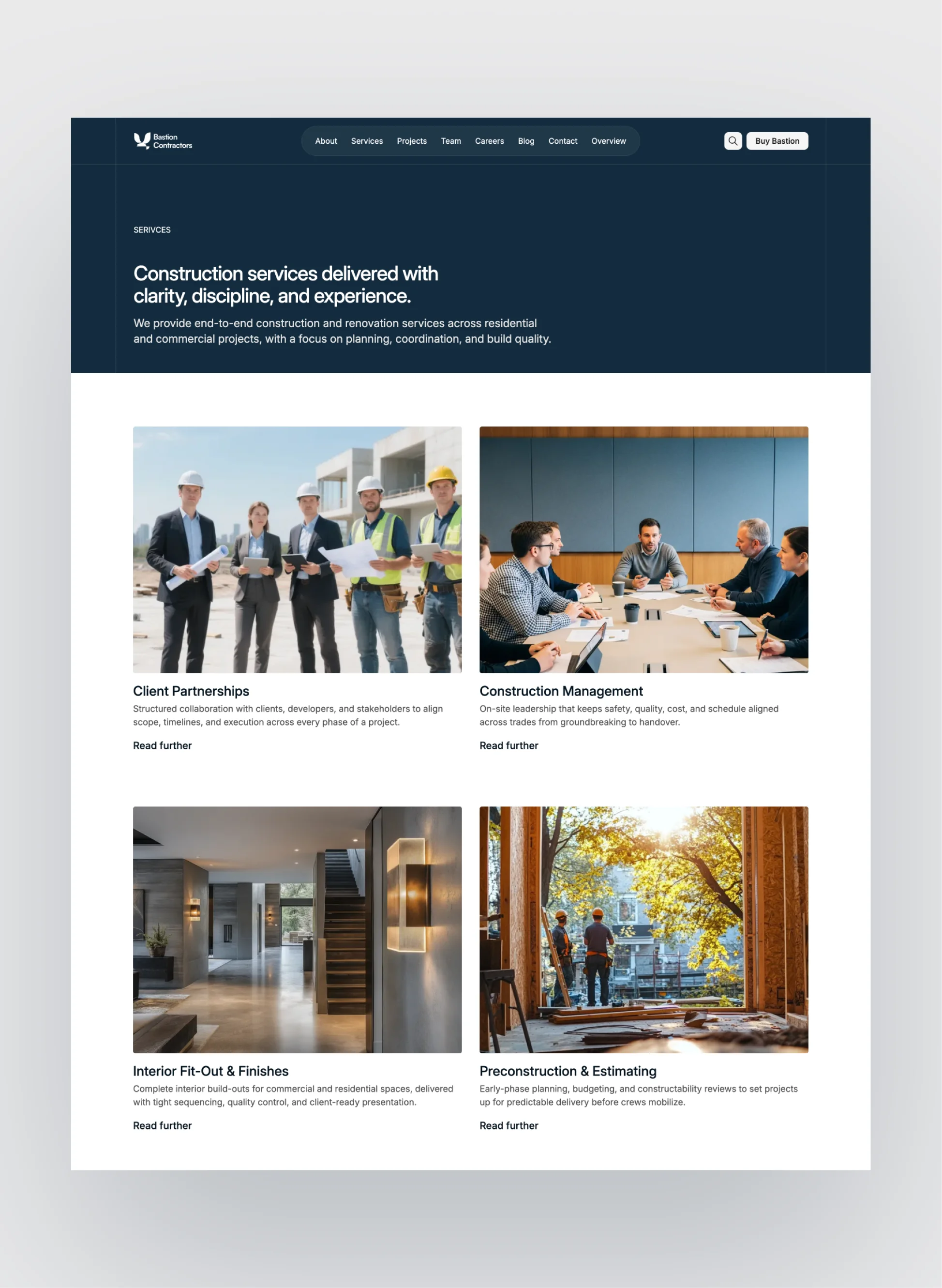 Bastion responsive design on mobile