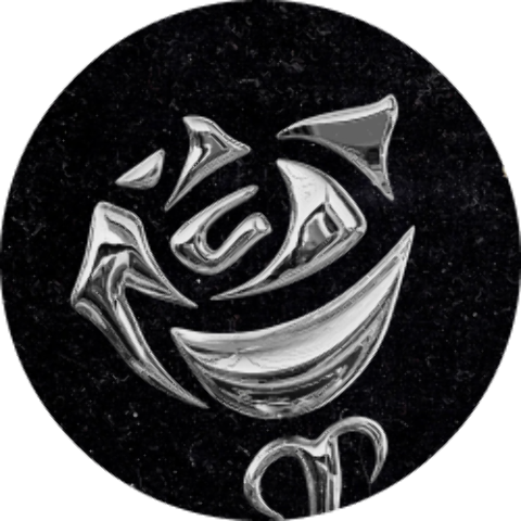 Edgy tribal-inspired 3D illustration