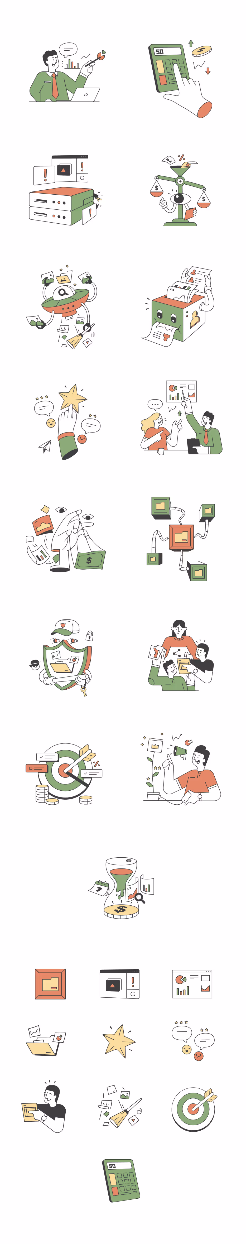 Data protection concept illustration featuring padlocks
