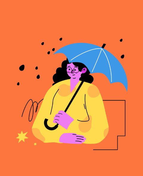 Unique and whimsical Danish character design
