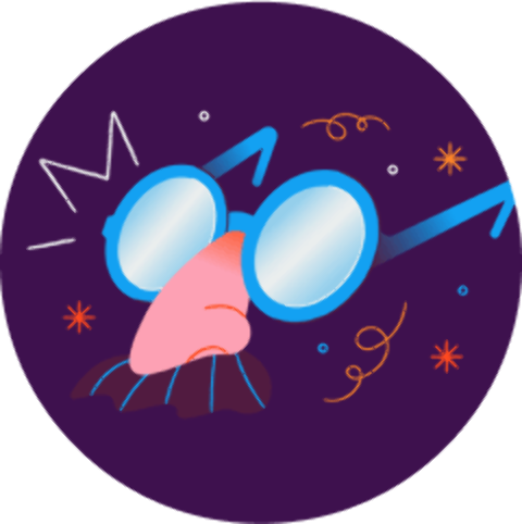 Colorful character illustration 2