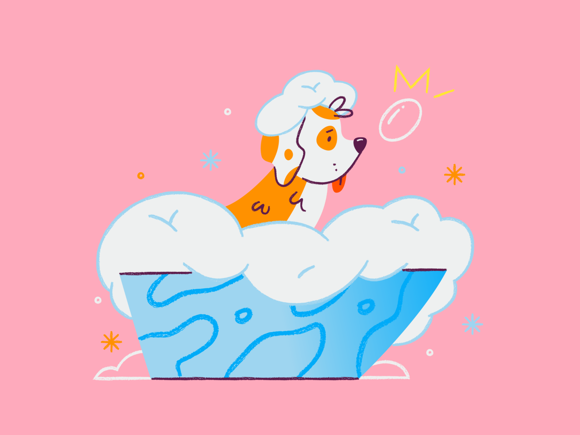 Colorful character illustration 4