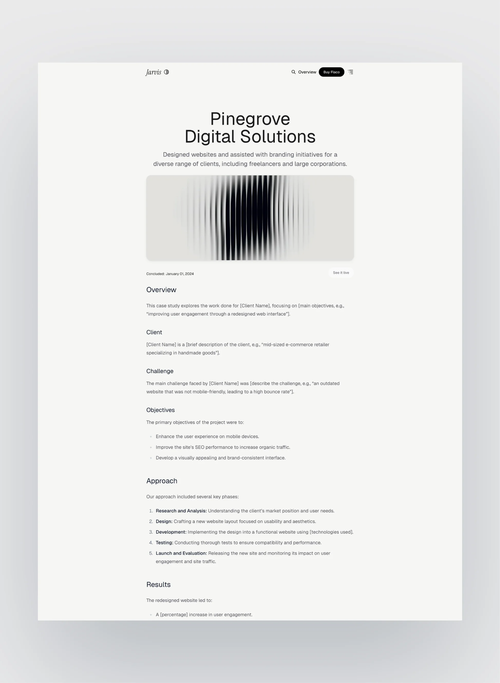 Flaco's integrated Sanity CMS features