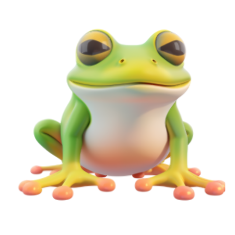 Cute 3D animal illustration 2