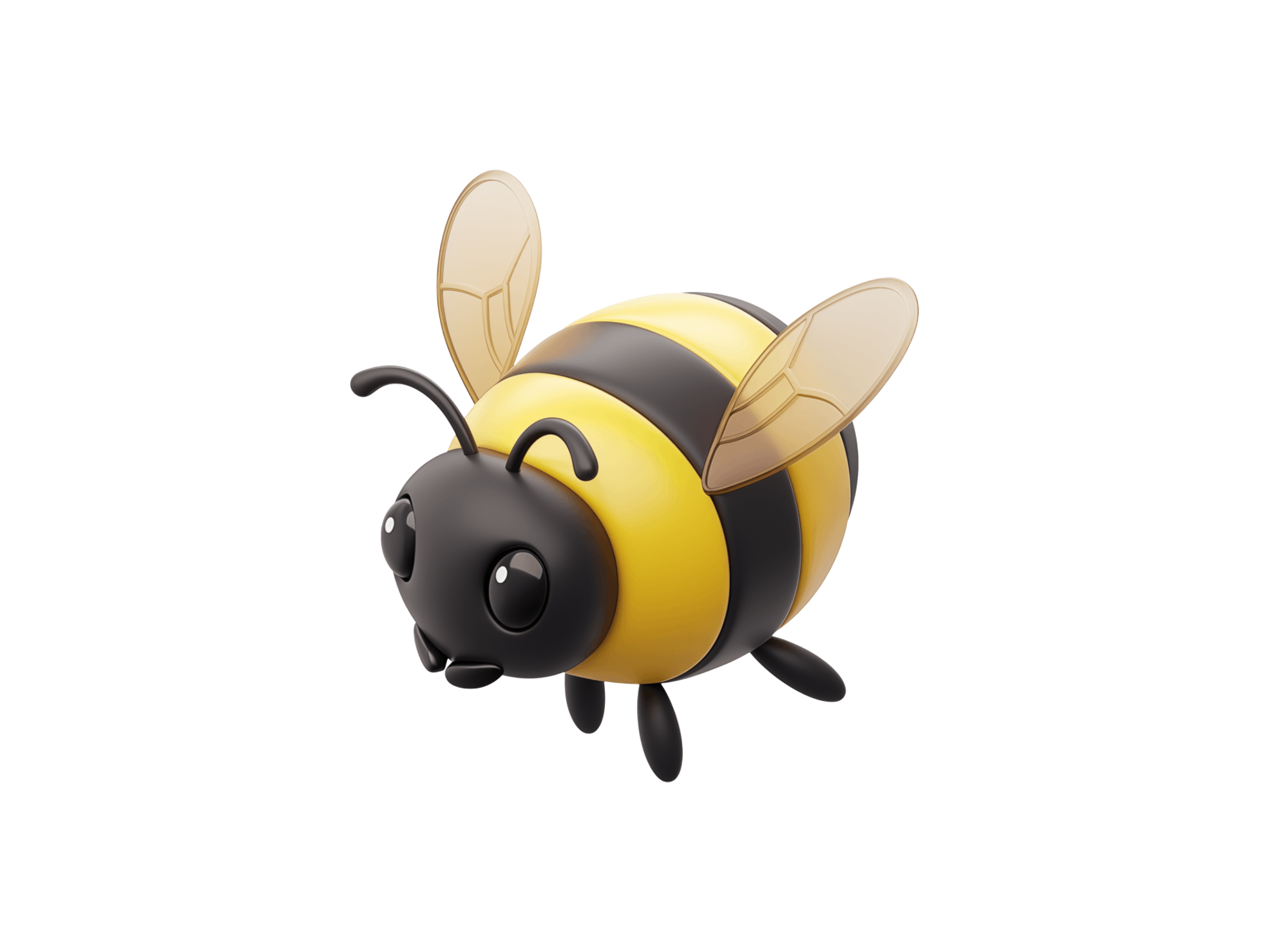 Cute 3D animal illustration 3
