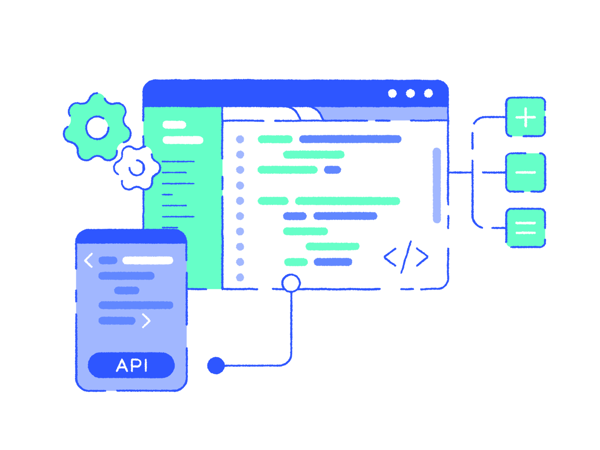 Preview of the Interface Constructor UI design elements