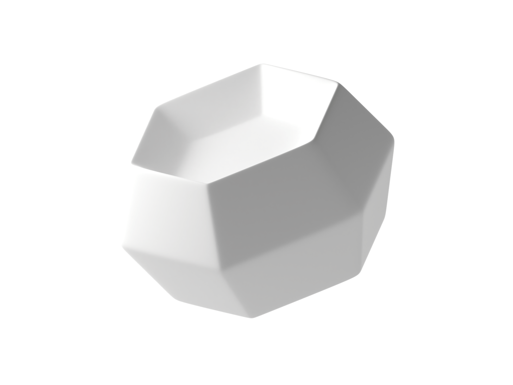 Modern abstract 3D object design