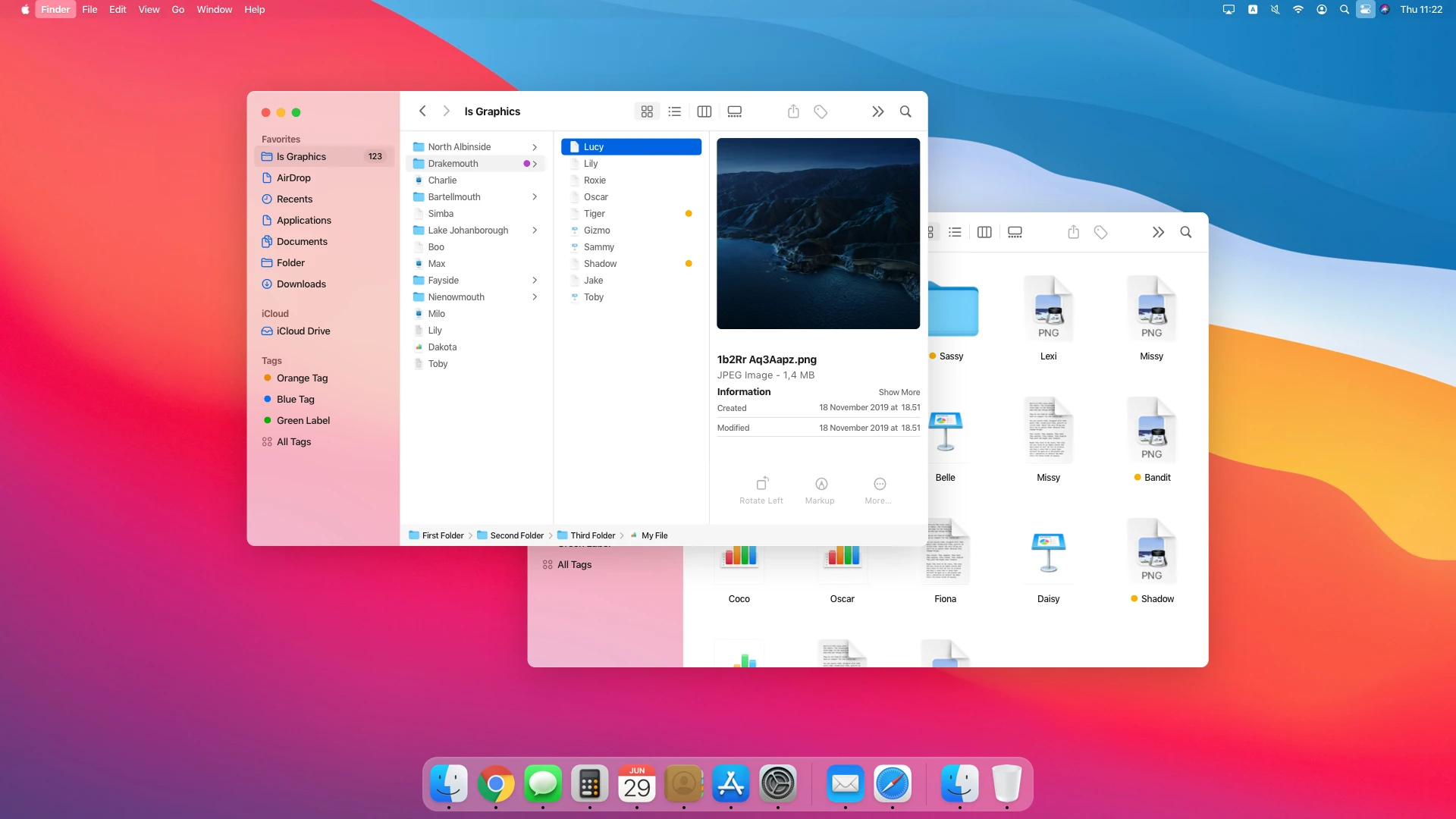 Organized elements structure in macOS UI kit