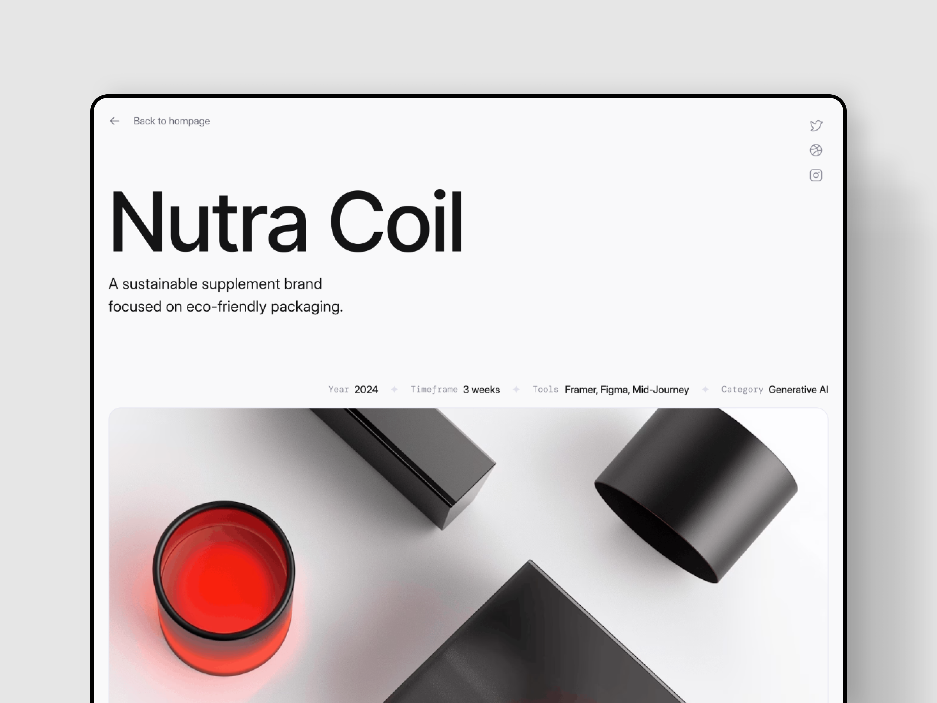Maxfolio portfolio template preview 3
