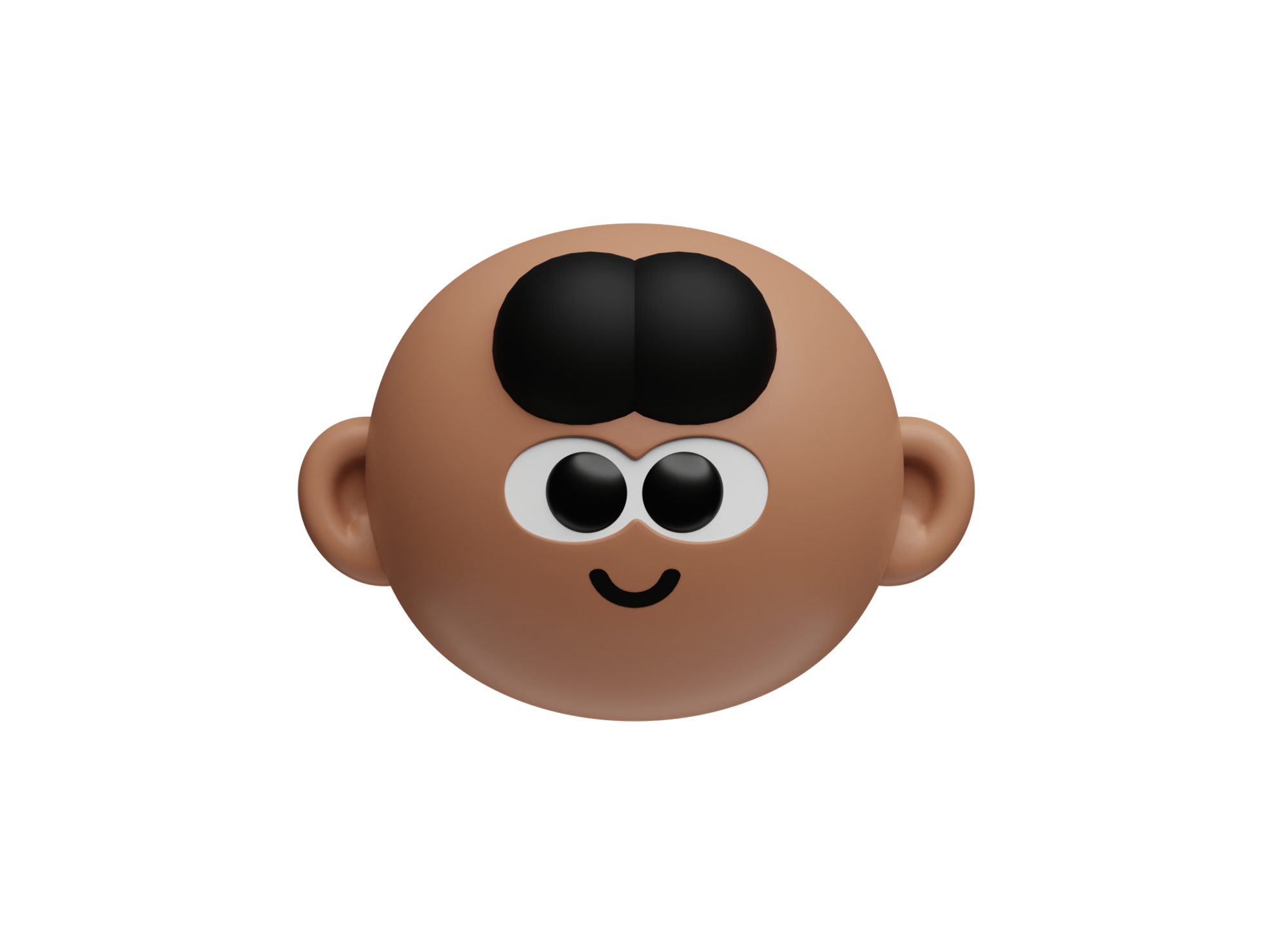 3D emoji conveying excitement