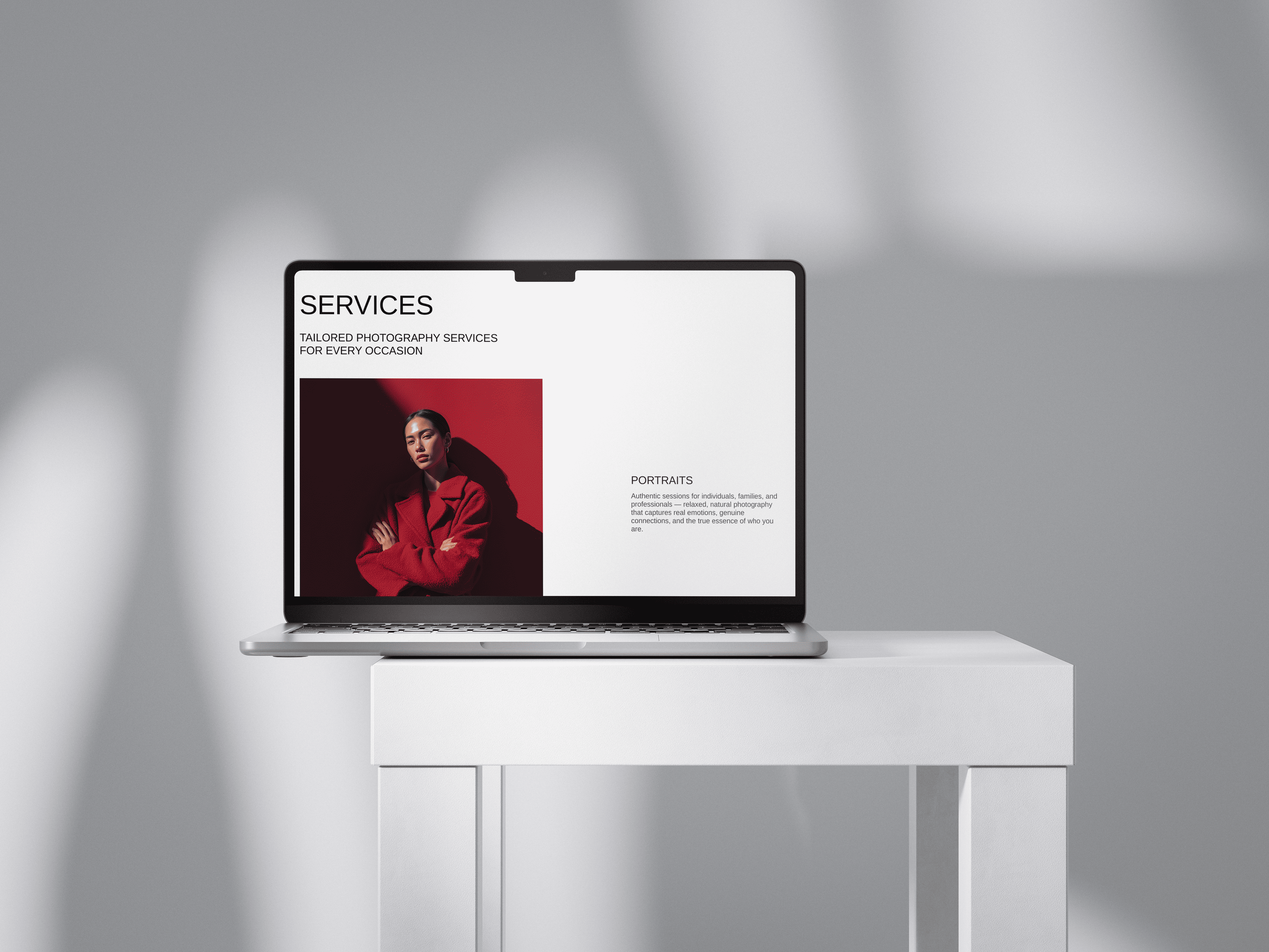 CMS interface of Muse Studio