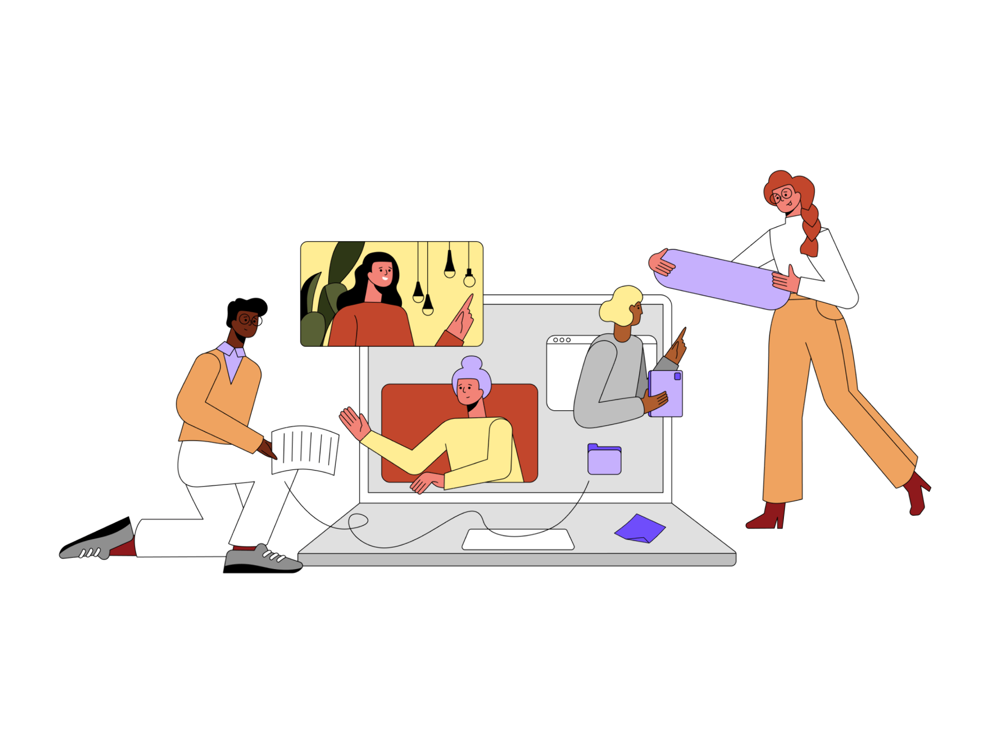 Versatile vector graphics for creative storytelling