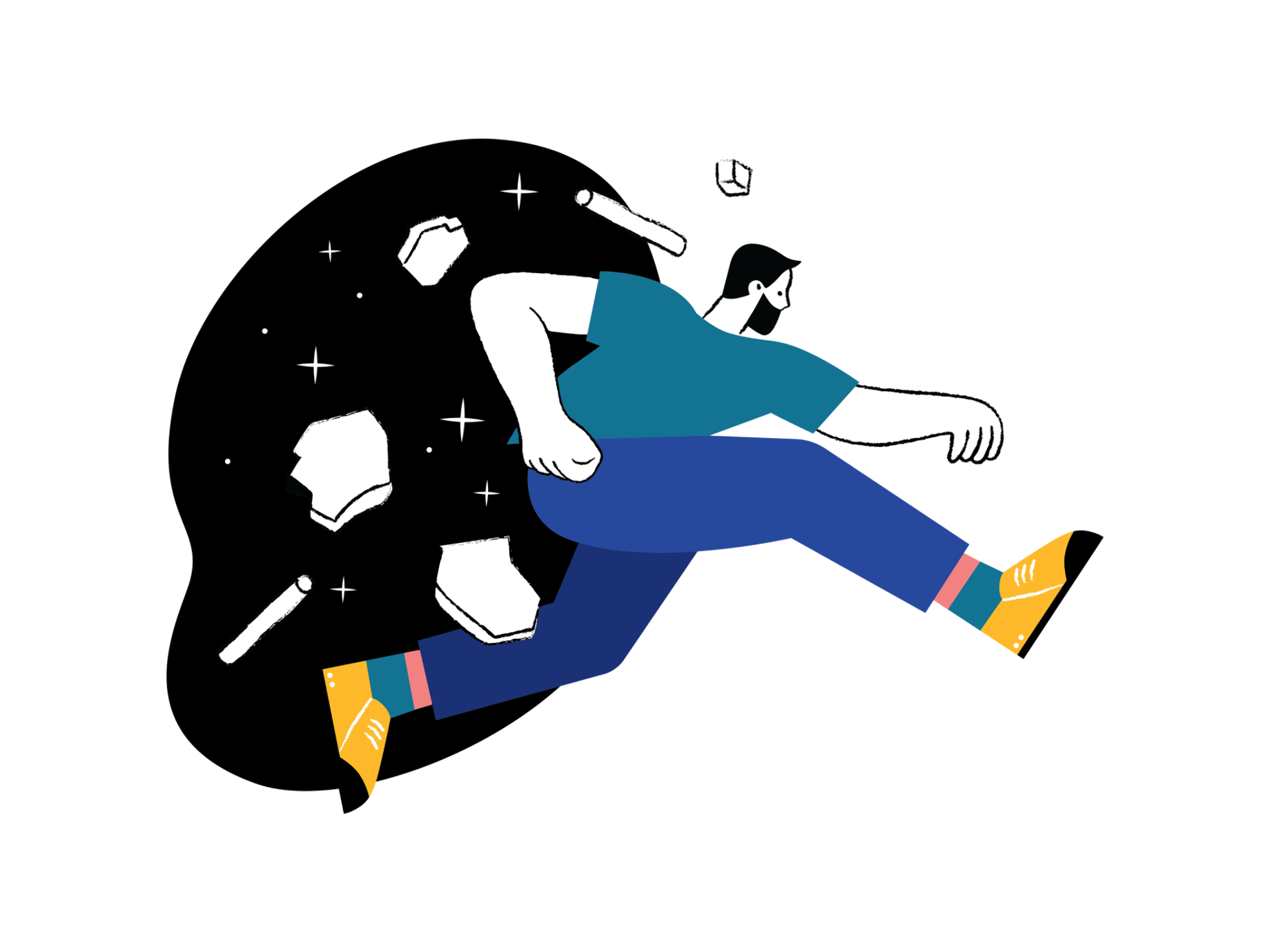 Open Space artwork suitable for branding projects