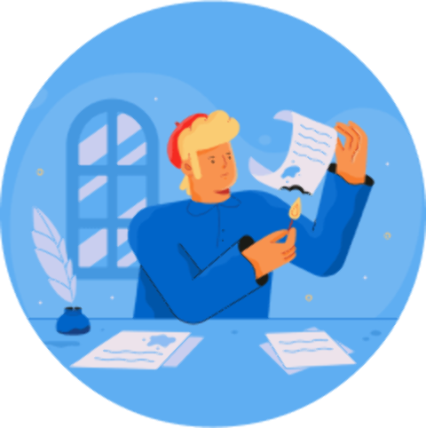 Dynamic vector art featuring an engaging scene