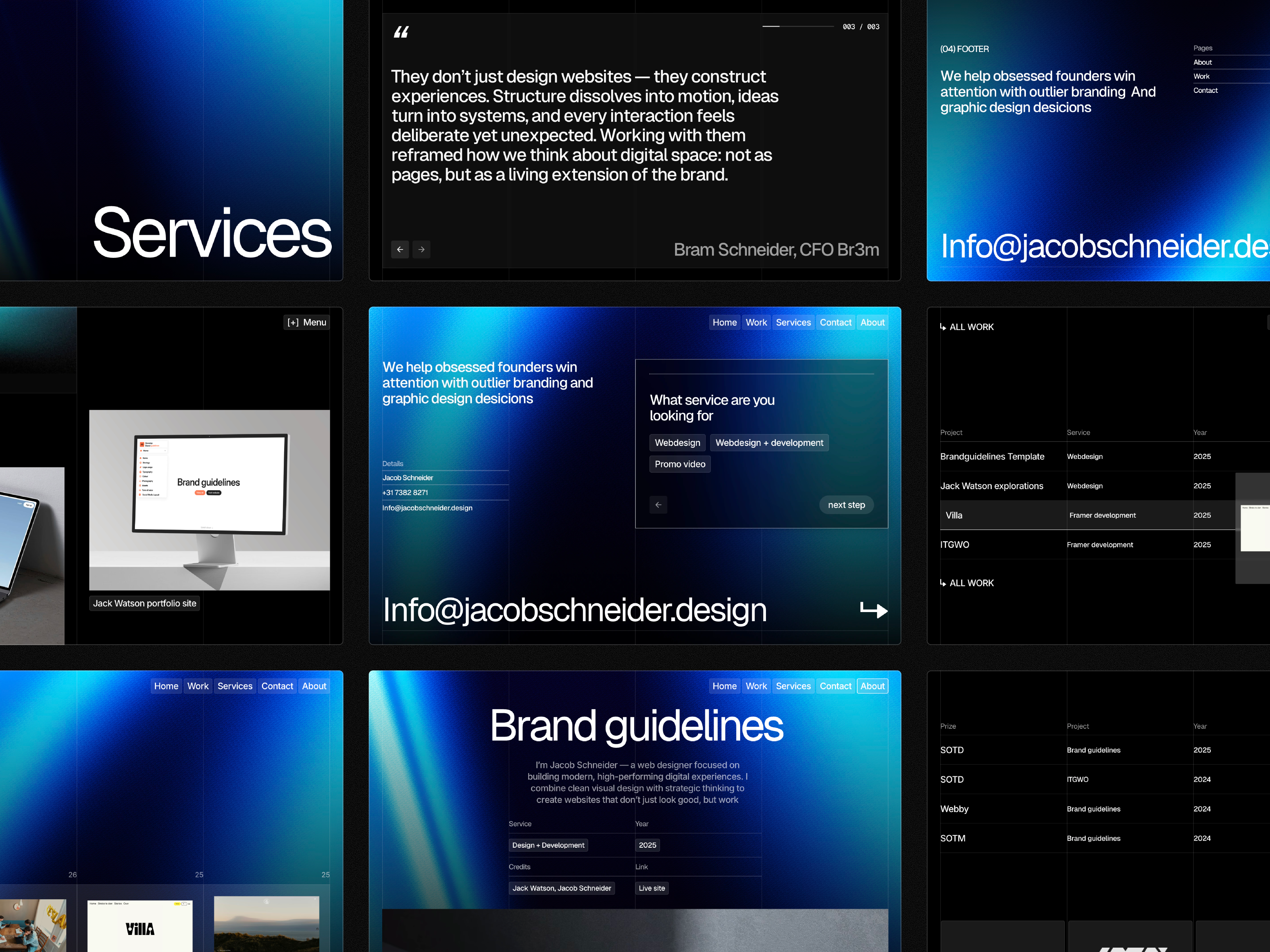 Animated interaction example in Schneider template