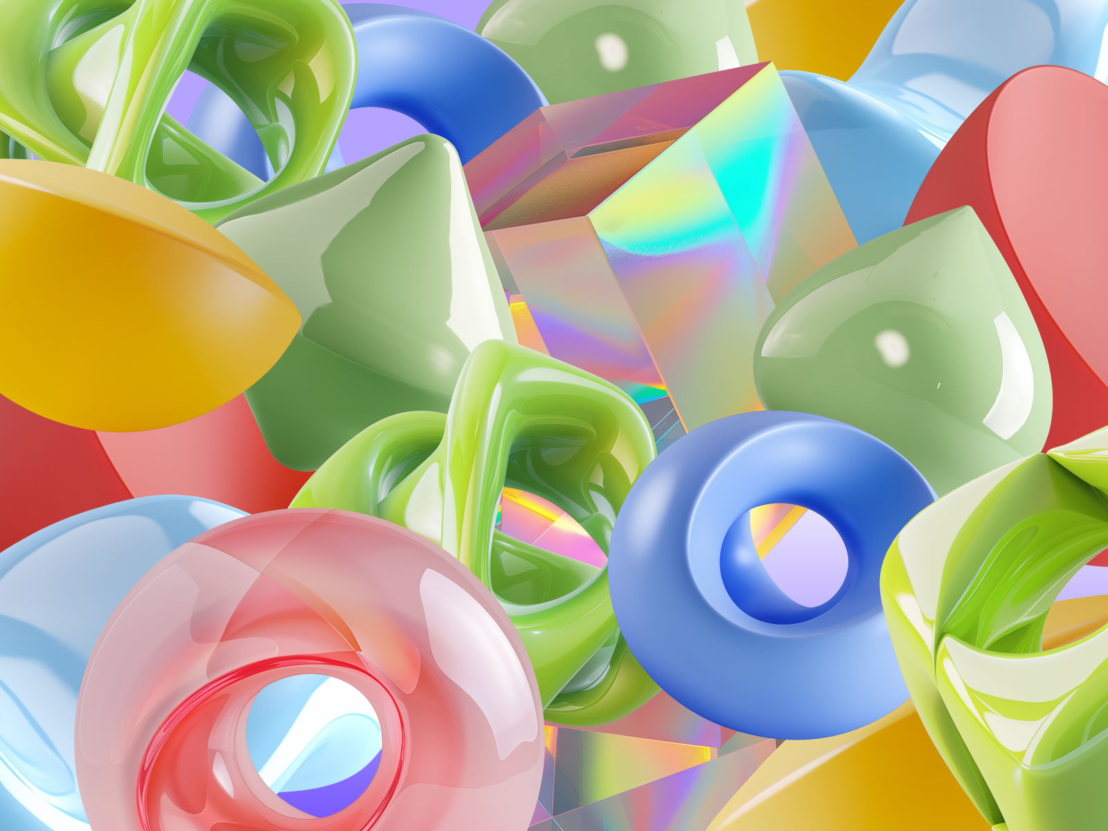 Slimer 3D illustration showcasing dynamic design