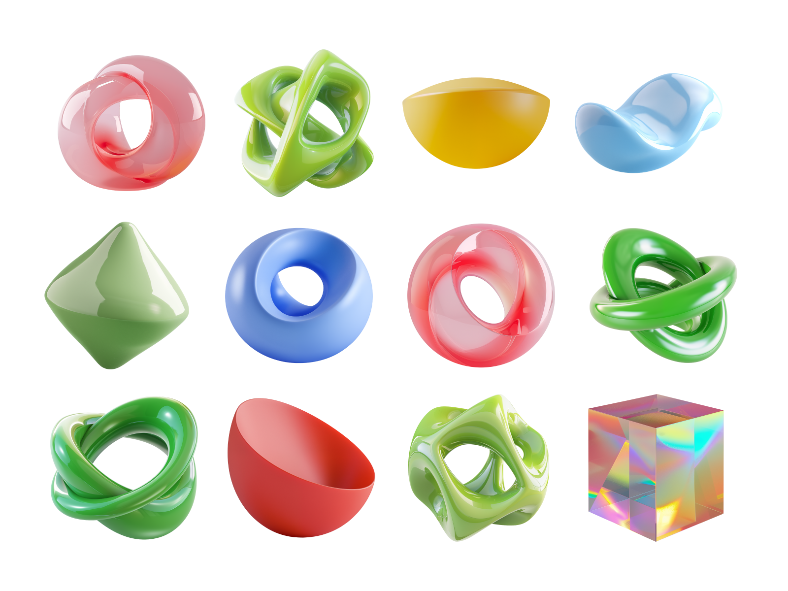 Detailed 3D graphic from the Slimer collection
