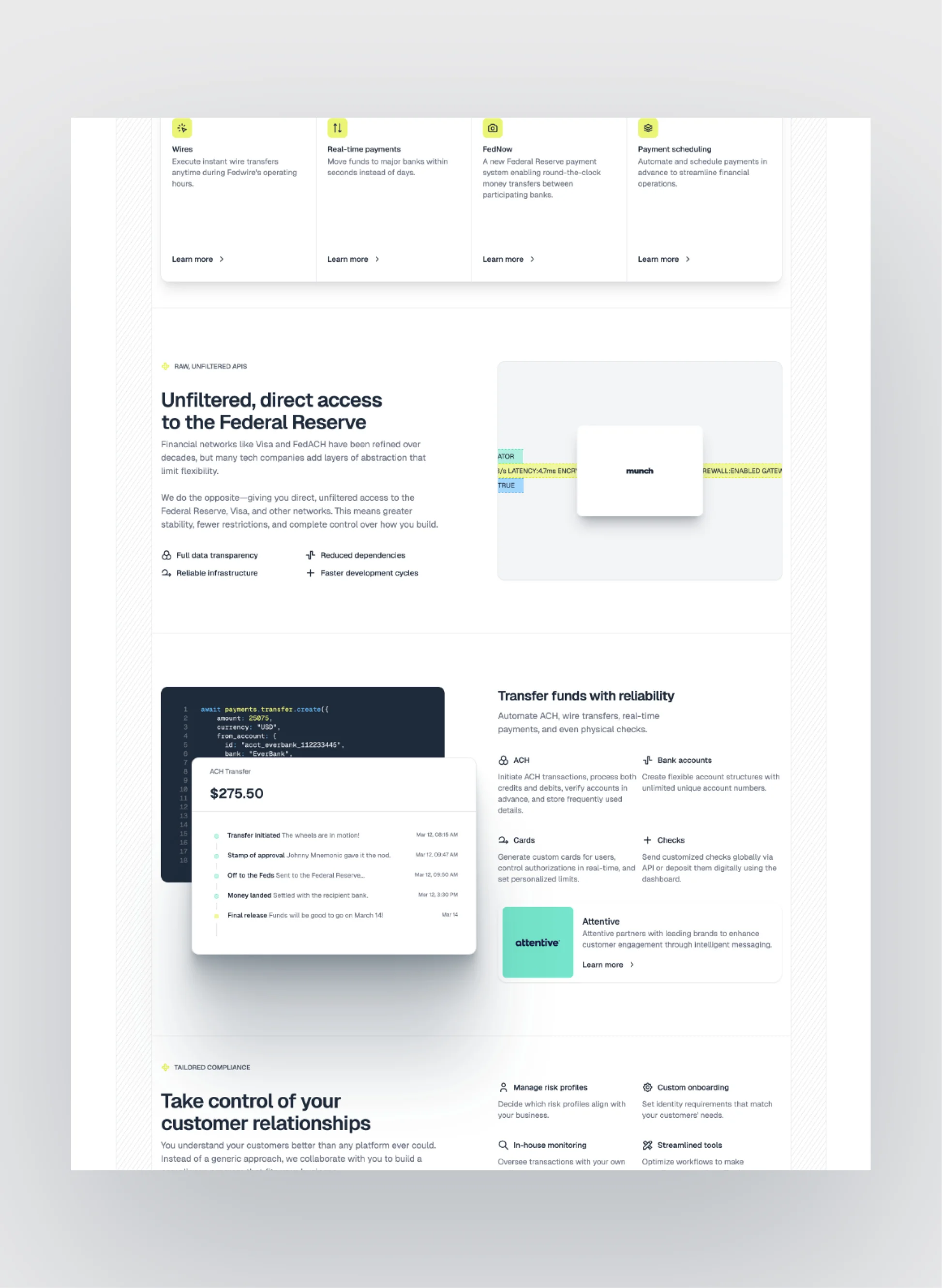 Mobile view of Spazio Bianco template