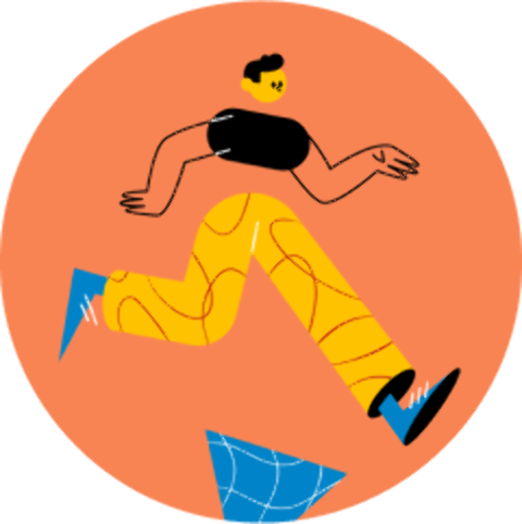 Vector story illustration for web design