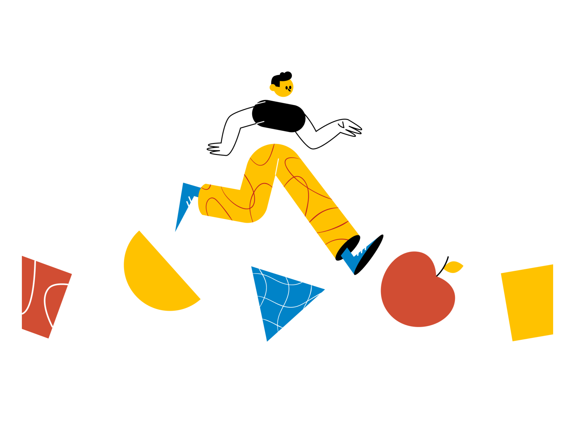 Application design featuring tech narratives