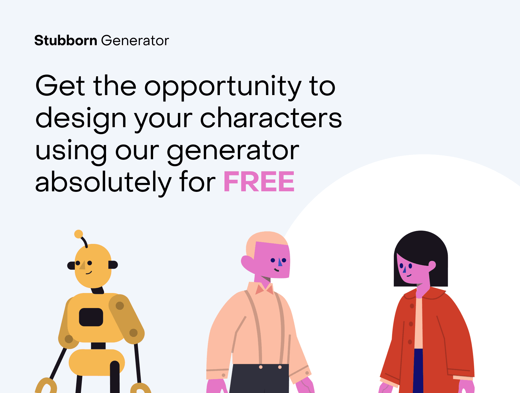 Mix and match characters in the Stubborn Constructor