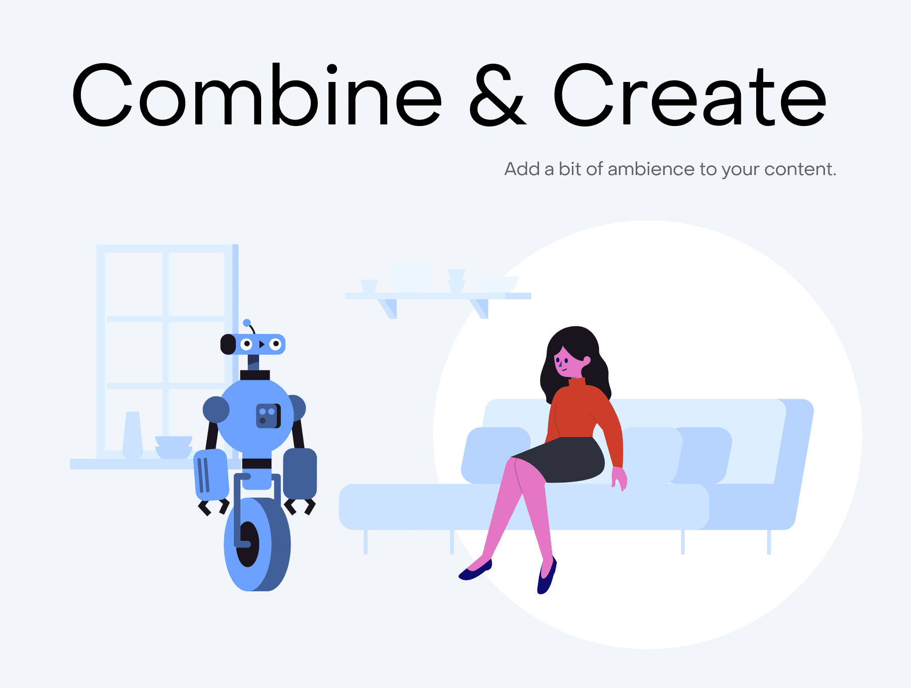 Customizable characters and vibrant scenes
