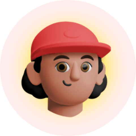 3D character avatar in casual outfit