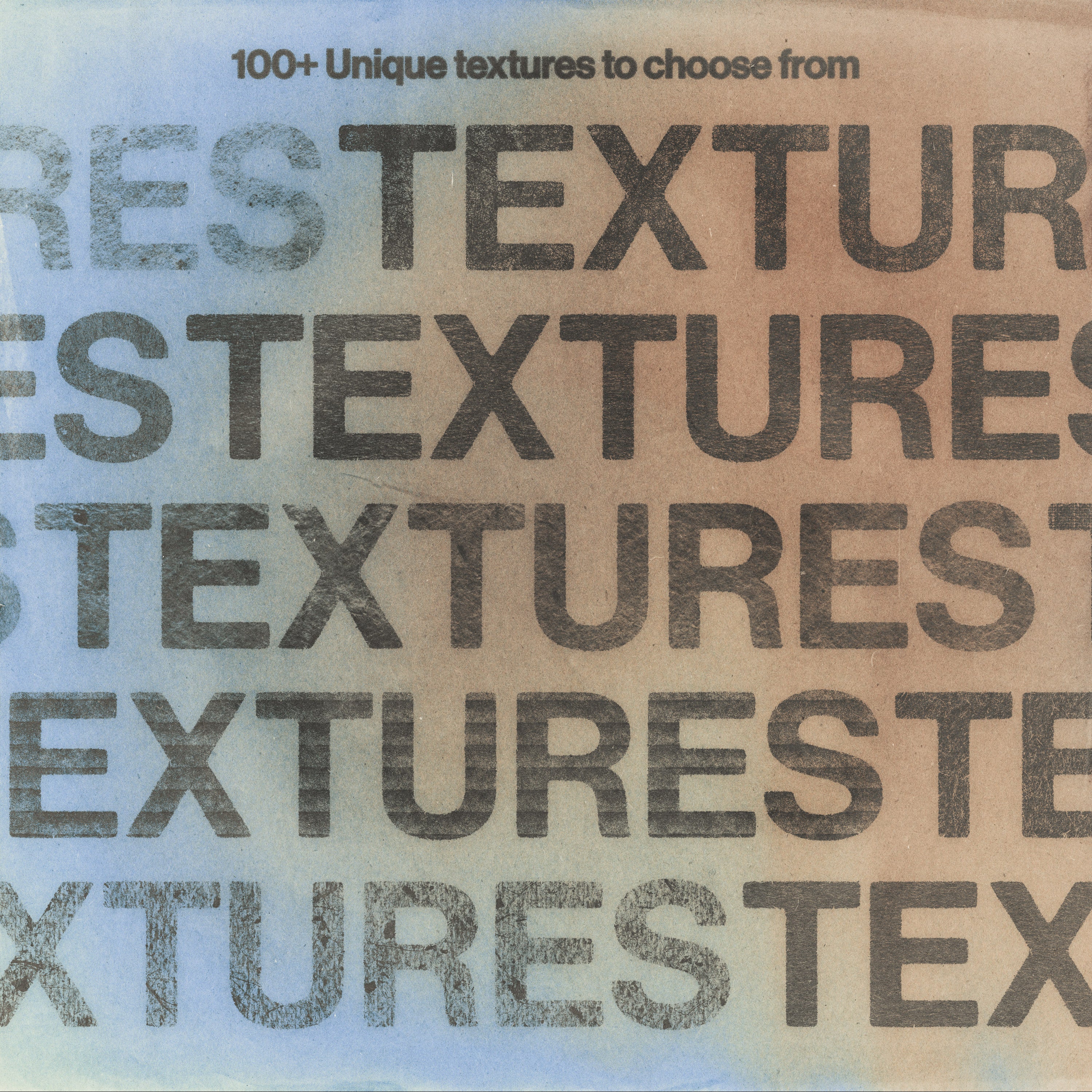 Example of layered effects on a logo design