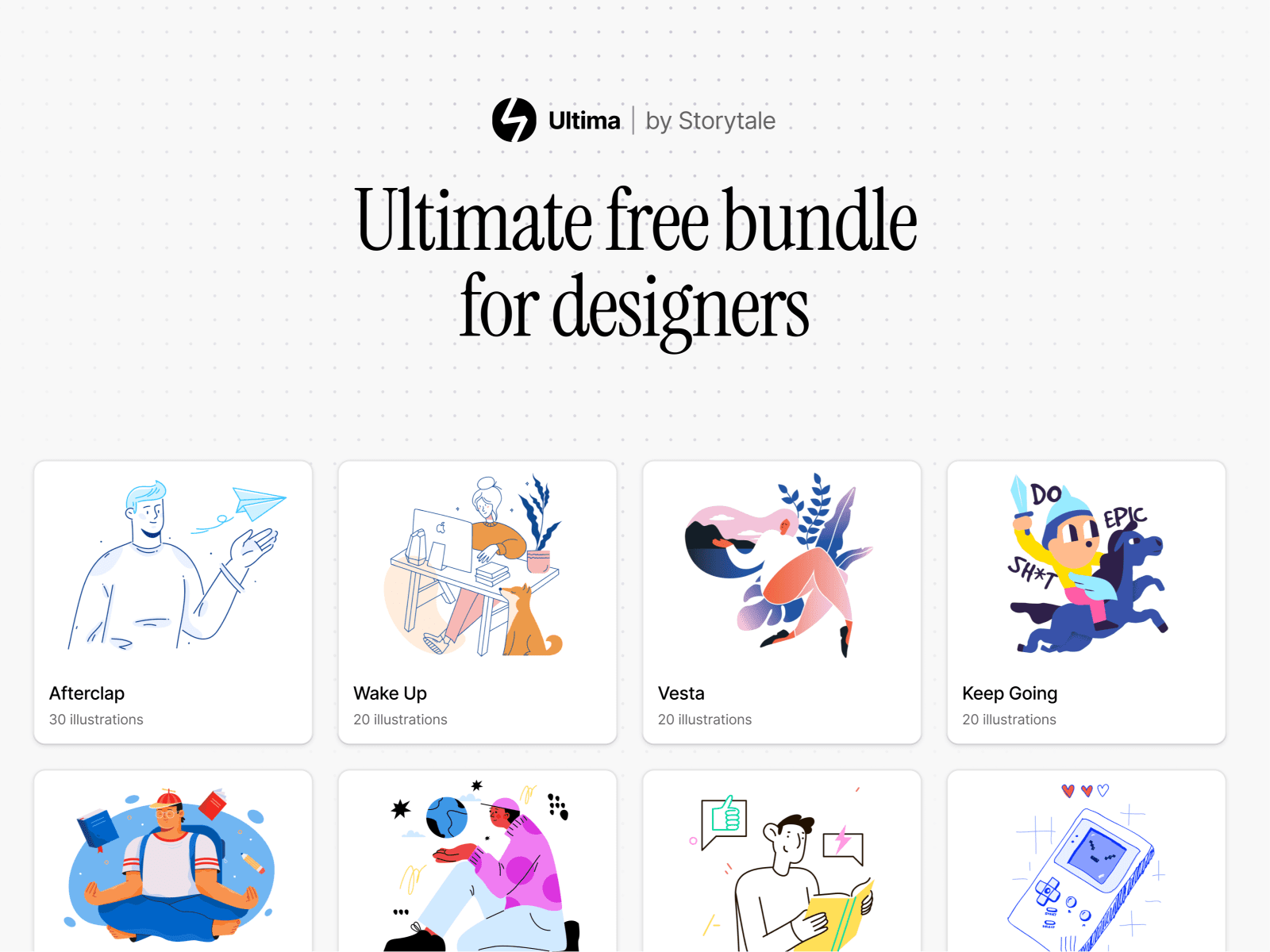 A sample illustration from the Ultima collection in Figma