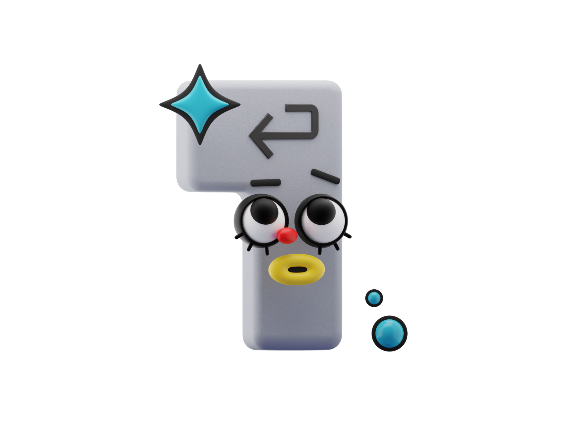 Playful 3D character design for creative projects
